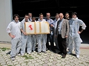 Marco Gueli con un gruppo